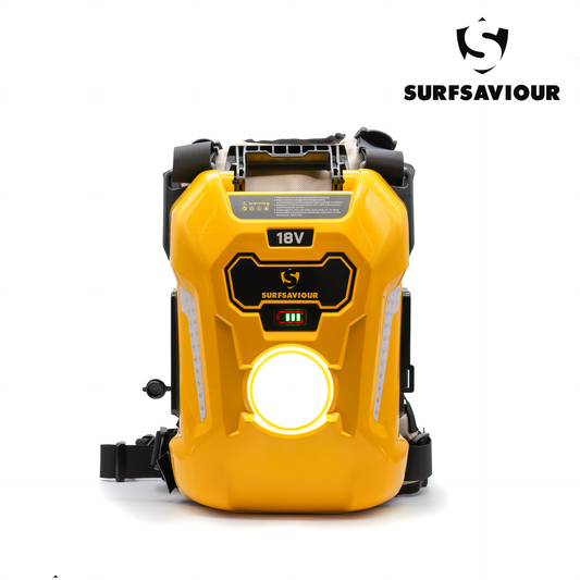 SurfSaviour Powerpack 1860 – 18 V Portable Power Unit with LED Work Light