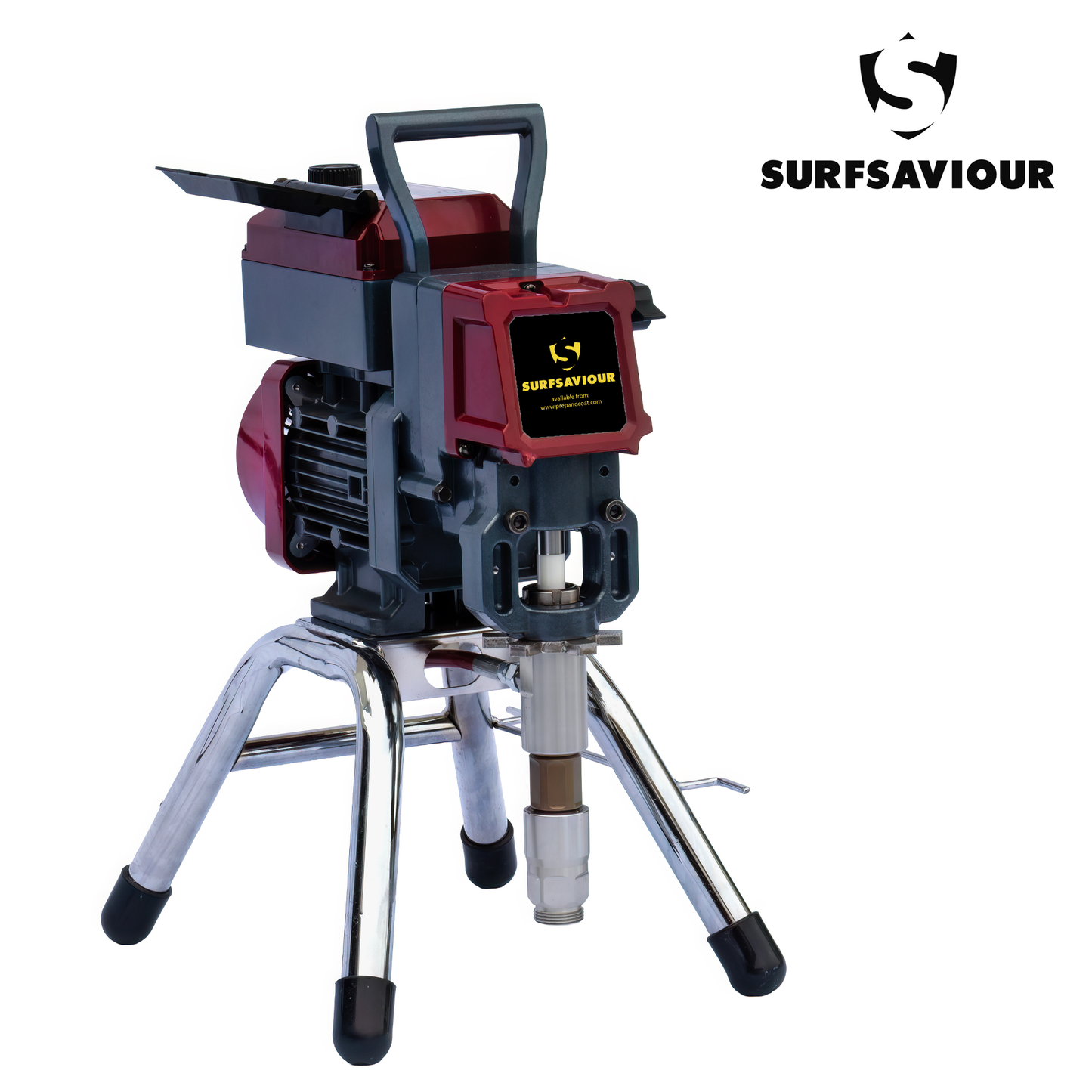 Surf Reach 520 Paint Roller & Spray Head 1.2-5.2m Extendible Pole Kit