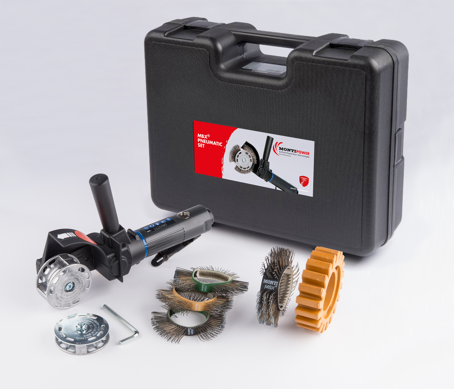 MONTI MBX® Pneumatic Heavy Duty (PHD) Set. (SP-121-BMC)