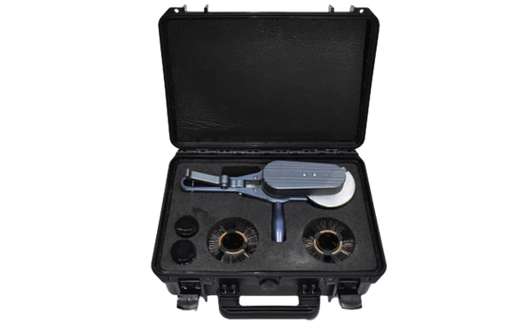 An image of the Subsea Bristle Blaster product in its protective case