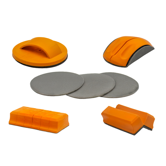SurfSaviour Glass Cleaning Starter Kit – 4 Hand Pads + 3 Chemical-Free 150mm Discs