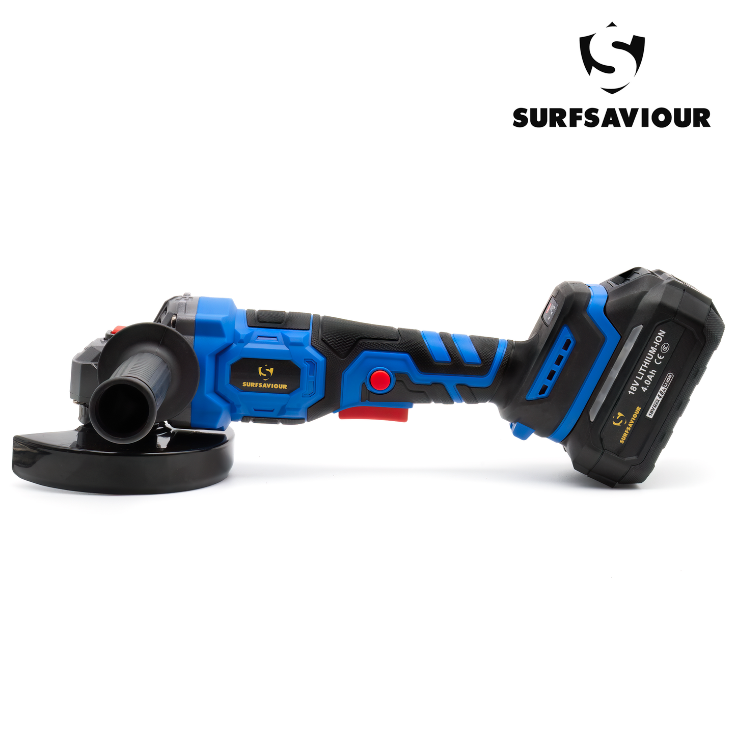 SurfSaviour 18V Cordless Brushless Angle Grinder
