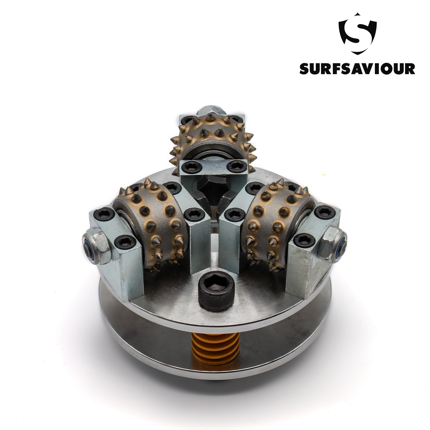 SurfSaviour Bush Hammer Plate - 30 pins with support