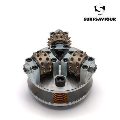 SurfSaviour Bush Hammer Plate - 30 pins with support