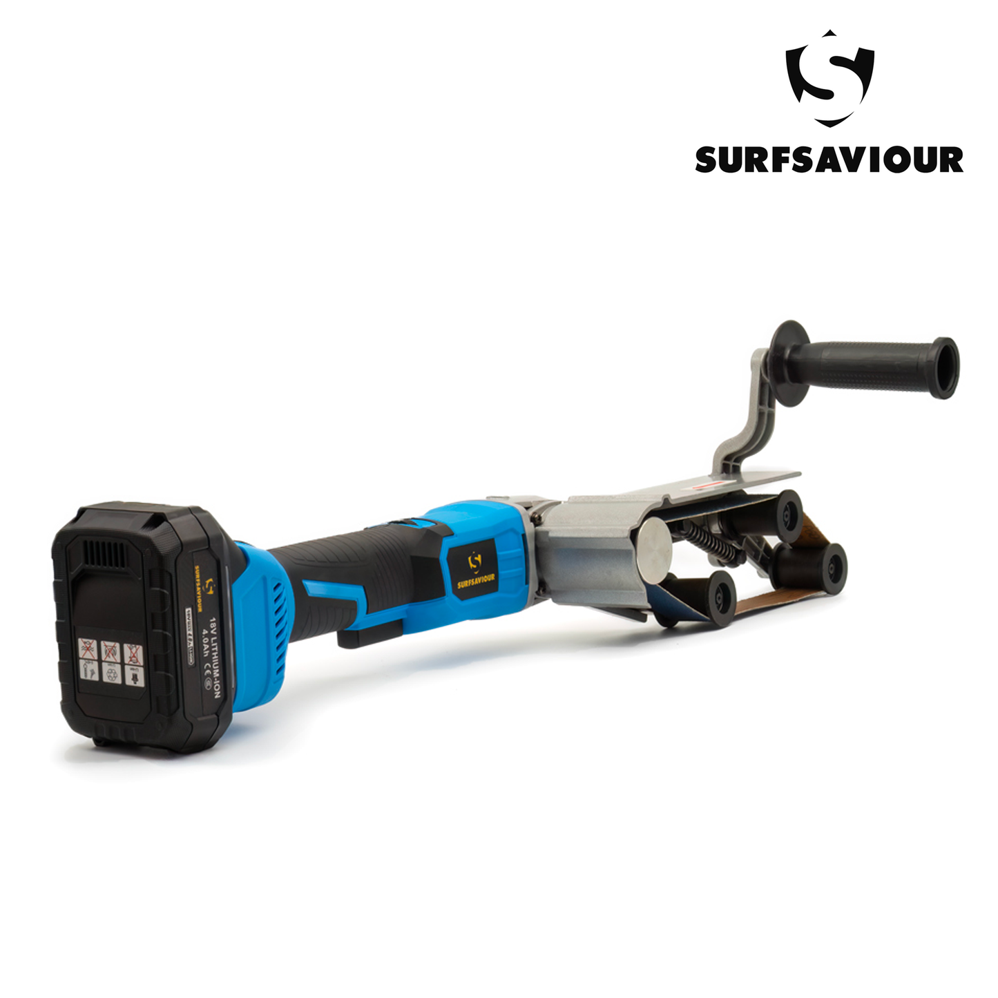 SurfSaviour 18В сымсыз щеткасыз жылтыратқыш түтік белдік тегістеуіш