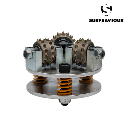 SurfSaviour Bush Hammer Plate - 30 pins with support