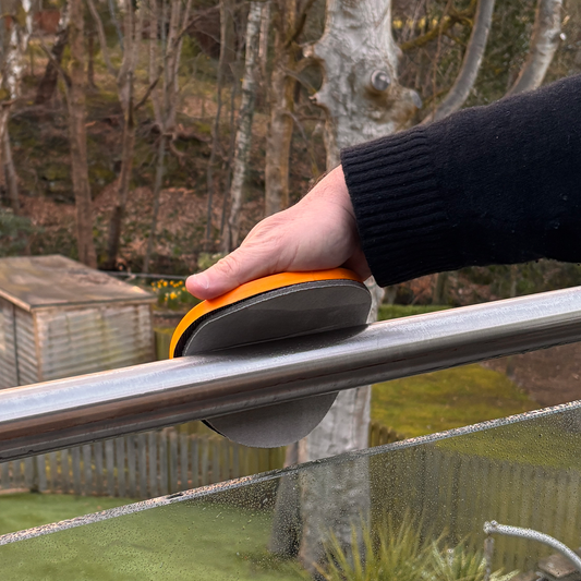 Шыны тазалайтын қолға арналған жастықша 150мм – Ілмекті жабыстырғышы бар дискі ұстағыш