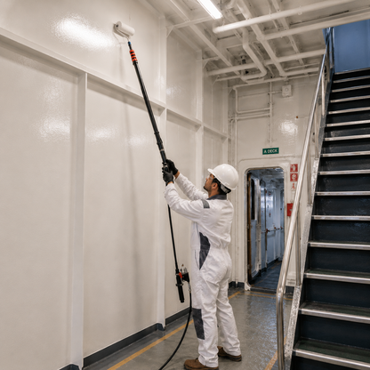 SurfSaviour Reach 520 Paint Extension Pole Kit – 5.2m with 9" Roller & Spray Head