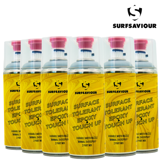 SurfSaviour Industrial Surface Tolerant 2K Spot Repair Epoxy / Primer – 6 Pack (400ml each)