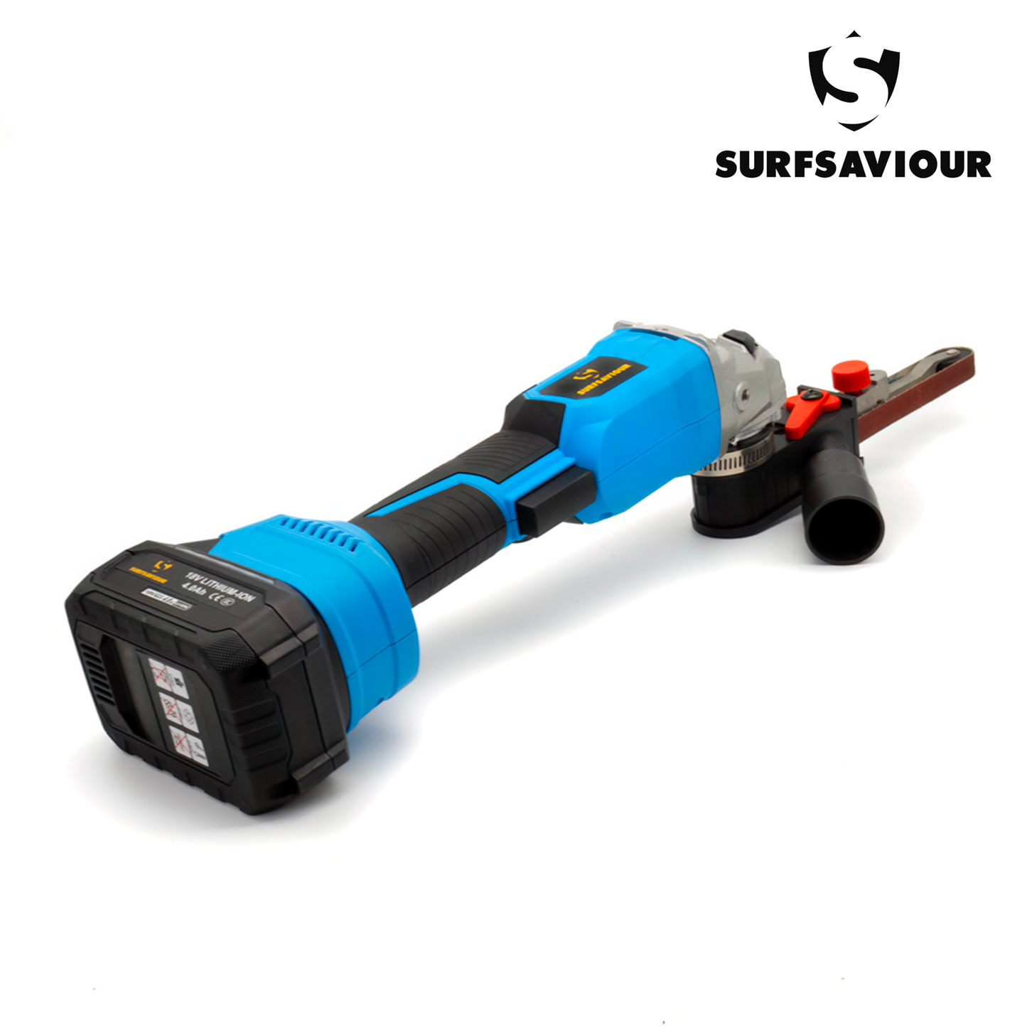 SurfSaviour 18V Cordless Brushless Polisher Mini Tube Belt Sander