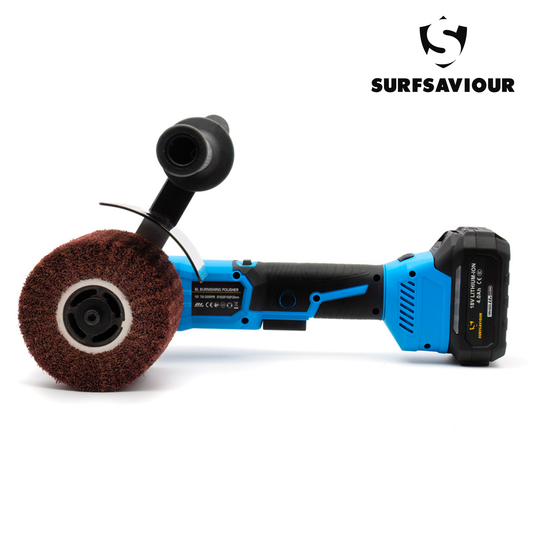 SurfSaviour 18V Cordless Brushless Polishing Drum Burnishing Machine
