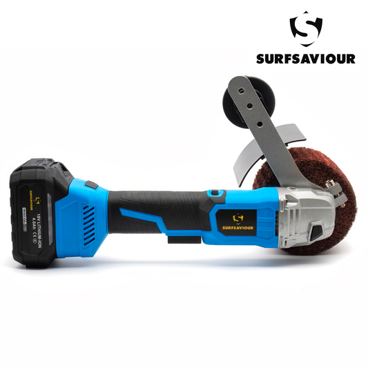 SurfSaviour 18V Cordless Brushless Polishing Drum Burnishing Machine