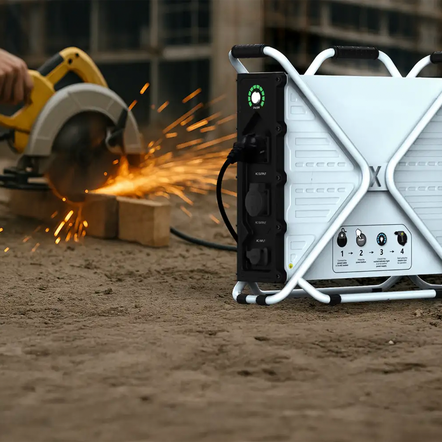 SurfSaviour 2304 Portable Power Unit – 230 V Compact Site Power Supply