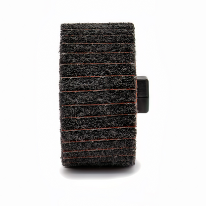 Interleaved Fleece Sanding Wheel – Silicon Carbide Medium 60 Grit (100x50mm M14) - Pack of 2