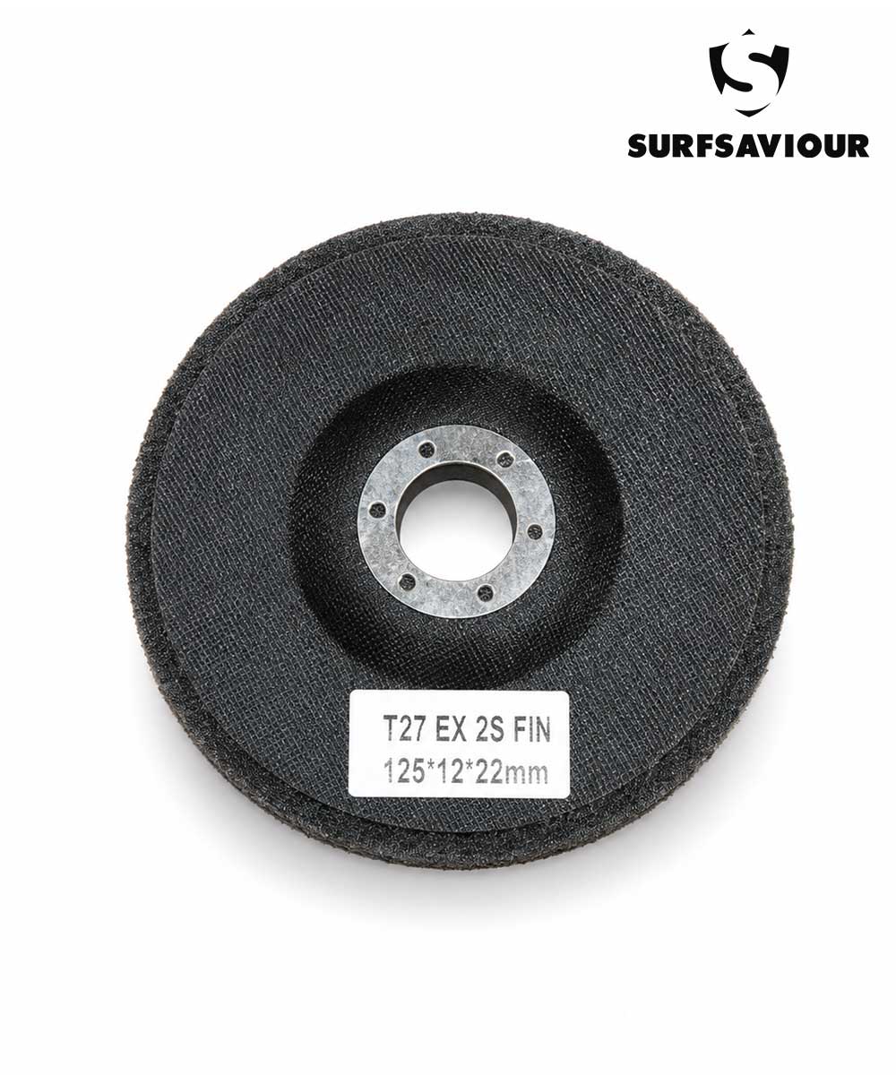 SurfSaviour Abrasive Fine Grinding Disc 125x12x22mm. T27 EXL-UW 2 SC FIN. Pack of 5.