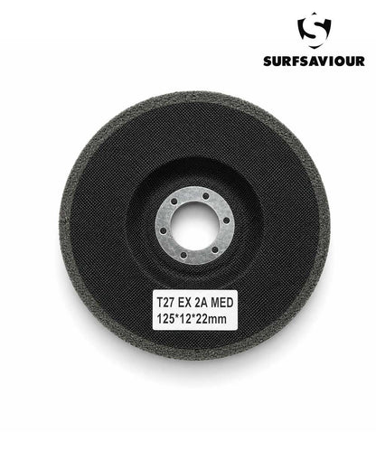 SurfSaviour Abrasive Fine Grinding Disc 125x12x22mm. T27 EXL-UW 2 A MED. Pack of 5.