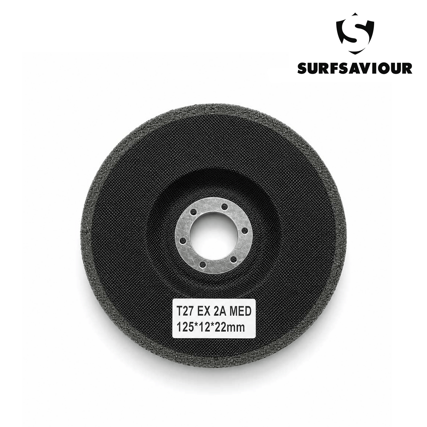 SurfSaviour Abrasive Medium Grinding Disc 125x12x22mm. T27 EXL-UW 2 A MED. Pack of 5.