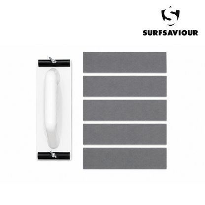 SurfSaviour Chemical-Free Cleaning Pad Holder Kit - 5 Pads (255 x 95mm)
