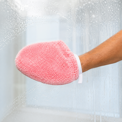 SurfSaviour Chemical-Free Microfiber Cleaning Glove Kit - 5 Corner Pads