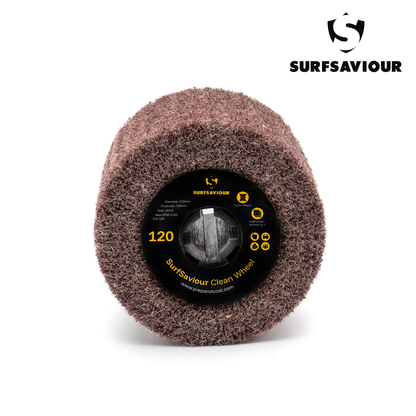 SurfSaviour Clean Wheel - 120 Grit - 110x100x19mm - Pack of 2