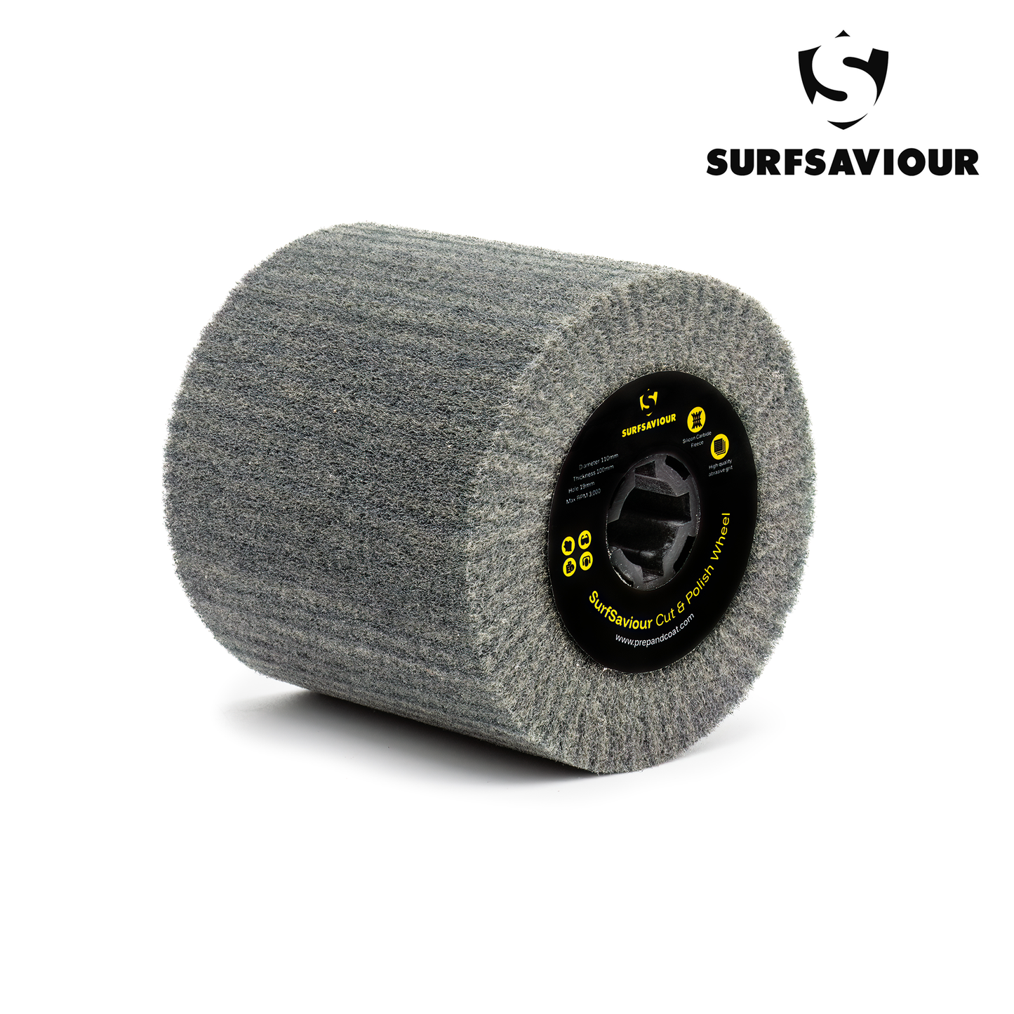 SurfSaviour Cut & Polish Wheel - 600-1000 Grit - 110x100x19mm - Pack of 2