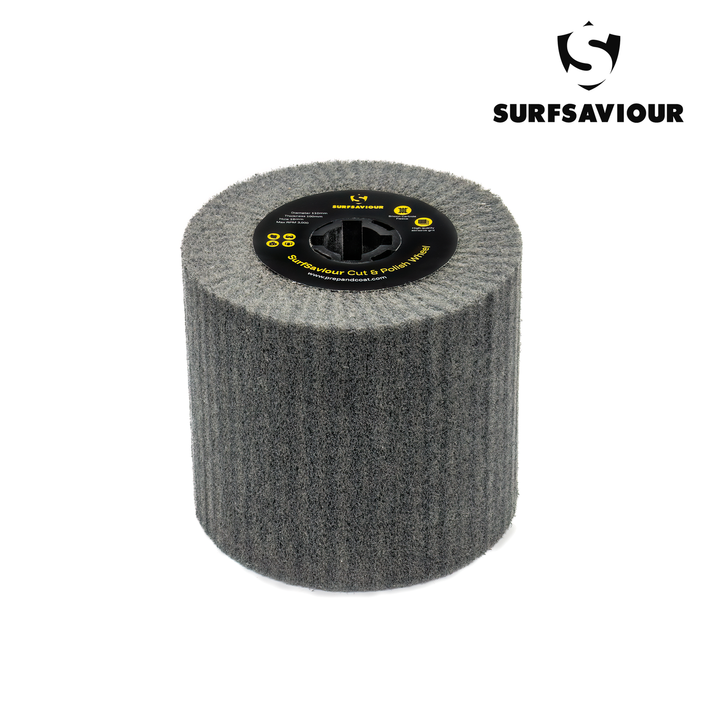 SurfSaviour Cut & Polish Wheel - 600-1000 Grit - 110x100x19mm - Pack of 2