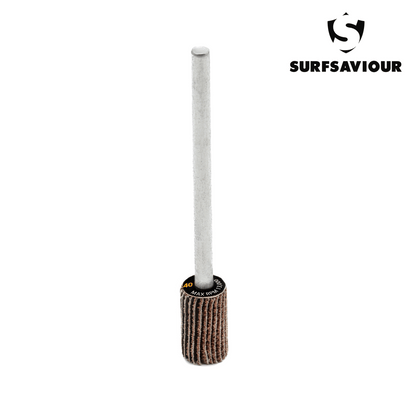 SurfSaviour Flap Wheel With Shaft - 40 Grit - 15x25x6mm - Pack of 2