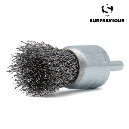SurfSaviour Steel End Brush Standard – 25mm x 6mm (Pack of 20)