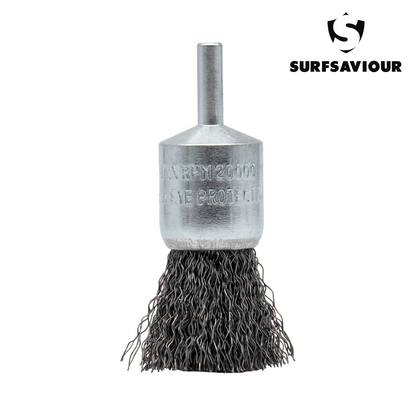 SurfSaviour Steel End Brush Standard – 25mm x 6mm (Pack of 20)