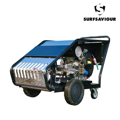 SurfSaviour 22 LPM Petrol Pressure Washer Pump Unit – 260 Bar Industrial Cold Water System