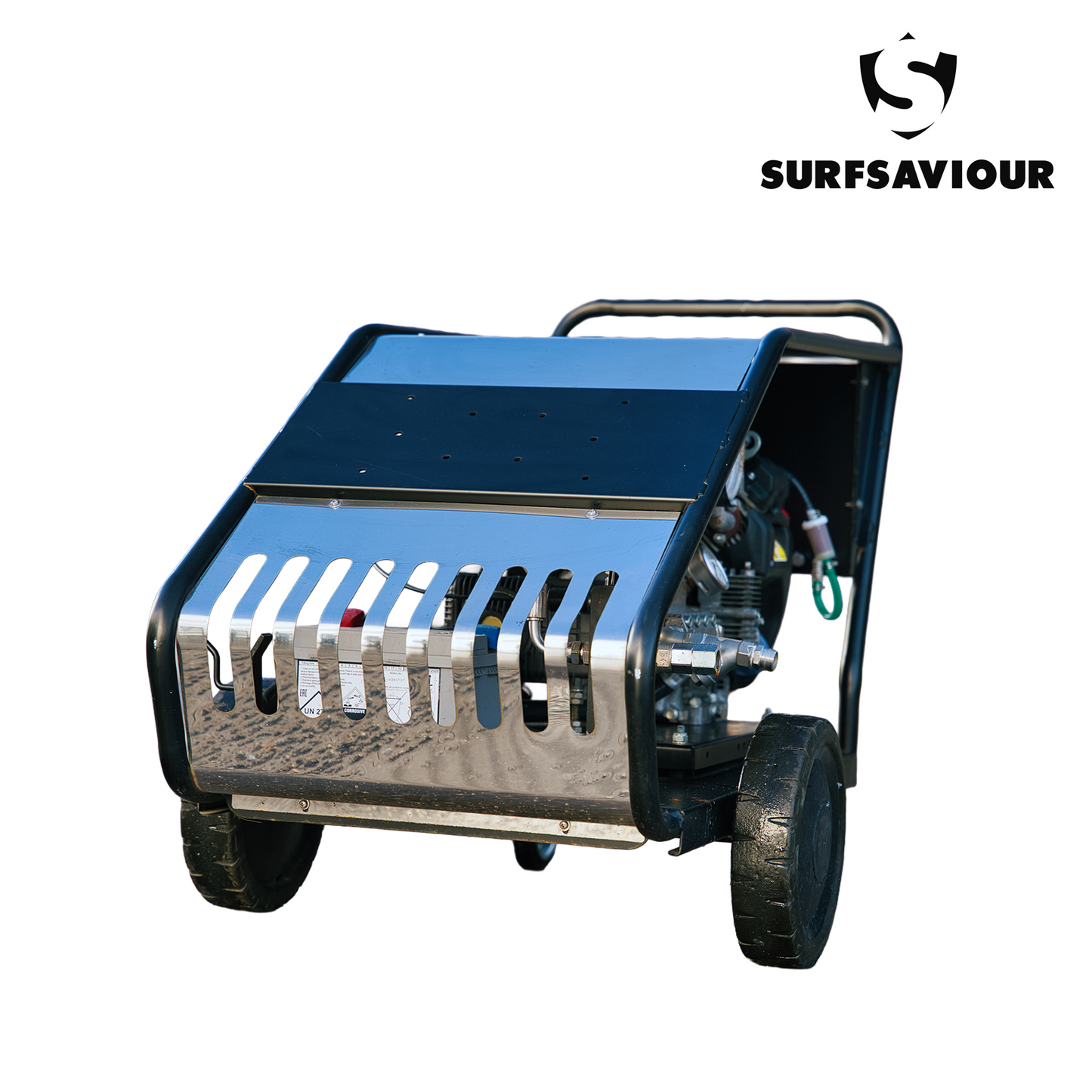 SurfSaviour 22 LPM Petrol Pressure Washer Pump Unit – 260 Bar Industrial Cold Water System