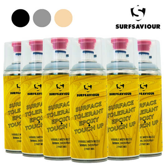 SurfSaviour Industrial Surface Tolerant 2K Spot Repair Epoxy / Primer – 6 Pack (400ml each)