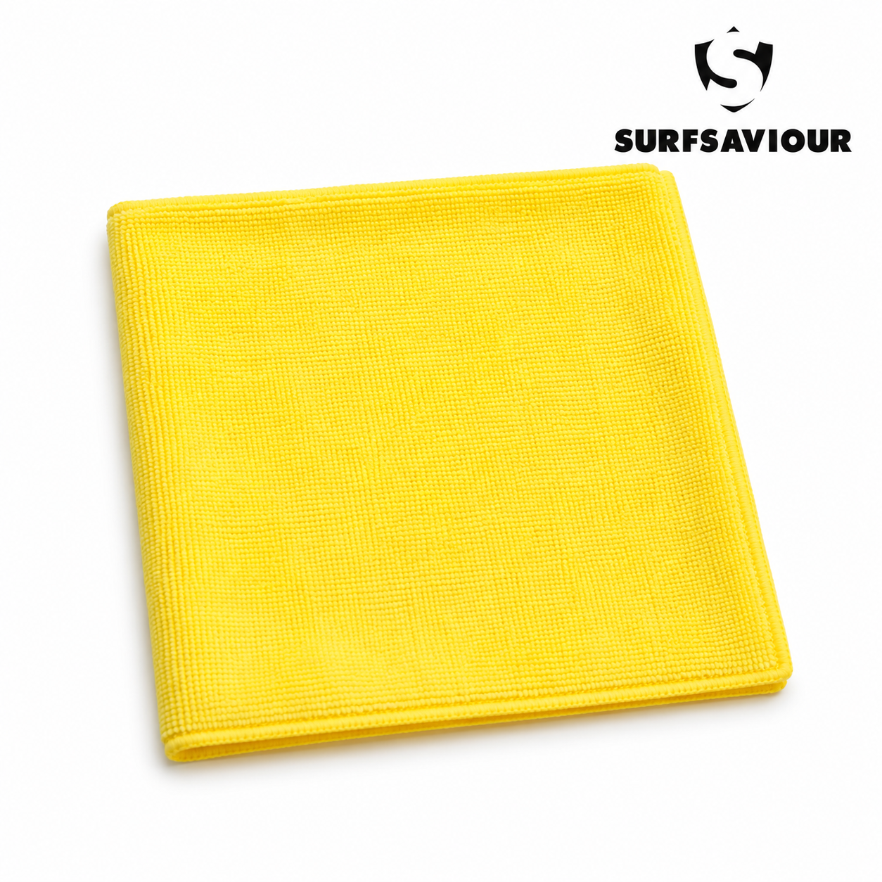 SurfSaviour Microfibre Cloths 40 x 40cm – Yellow - Pack of 5