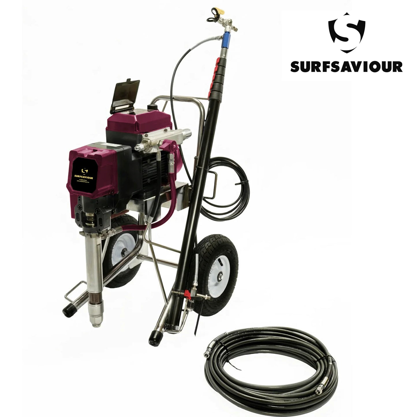 Cactus Surf Reach 520 сырлауға арналған ұзартқыш тірек жинағы (9" білікше және бүріккіш бастиек 5,2м)