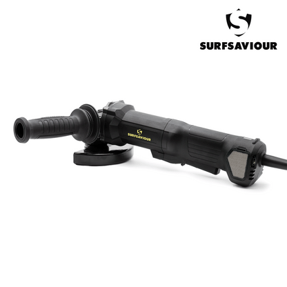 SurfSaviour Pro+ Angle Grinder 125m. 110V. 1500W w/ brushless motor and anti-vibration handle.