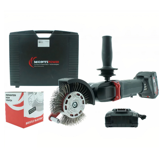 Беспроводной бластер Bristle Blaster. С аккумулятором 18 В, 8,0 Ач и зарядным устройством. (СБ-603-БМК)