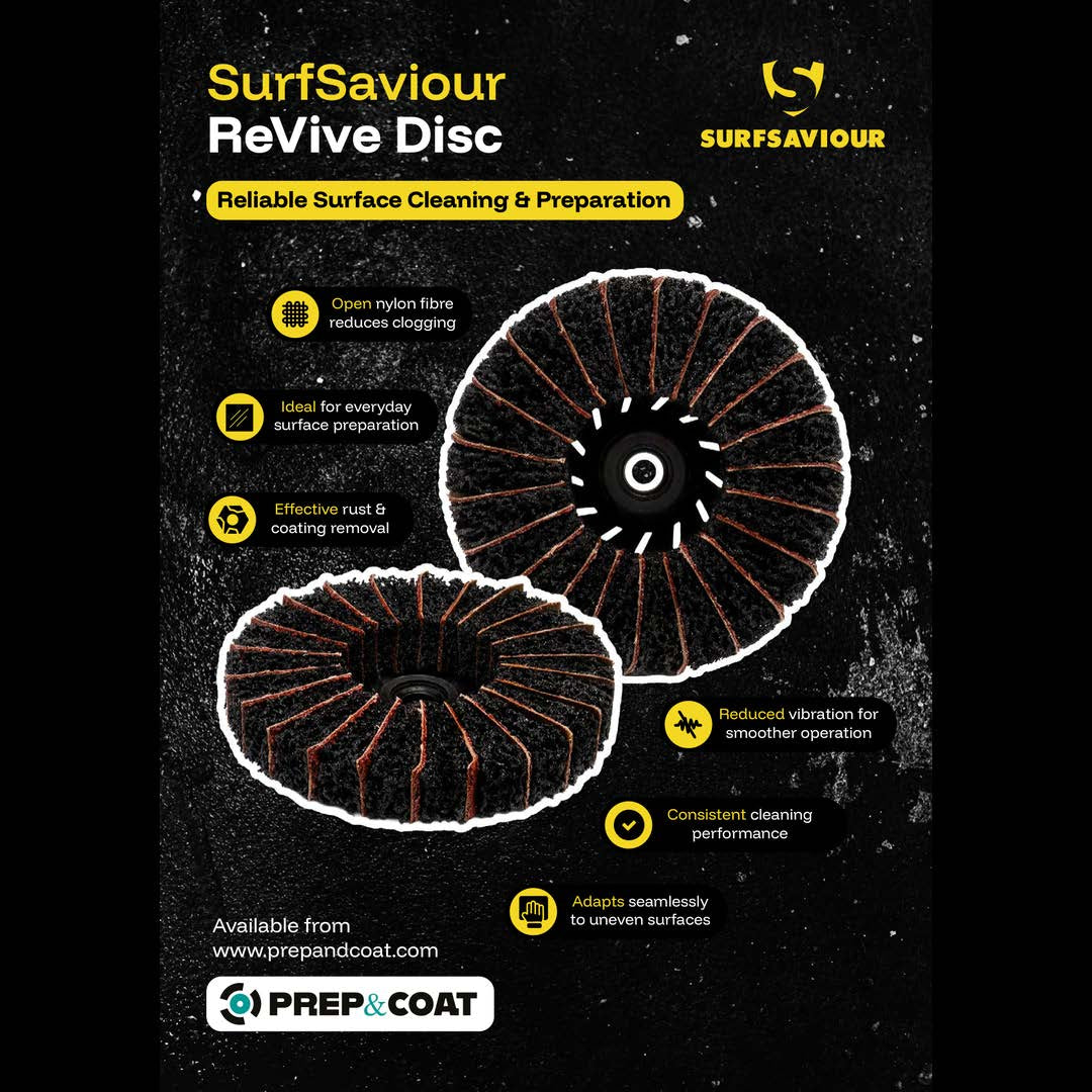 SurfSaviour ReVive дискісі 125мм - 80 Грит (5 даналық қорап)