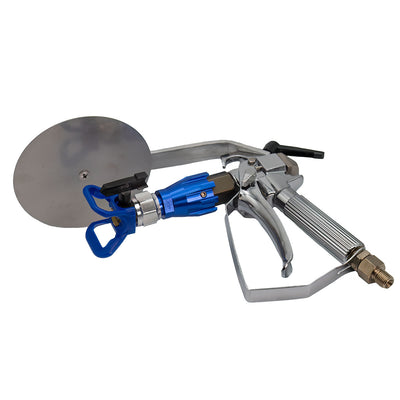 spray saviour top hat with standard gun for airless sprayer product image downward view