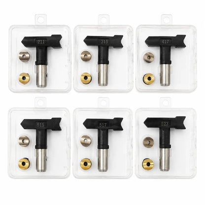 Spray Saviour Airless Spray Tip Starter Kit – 6 Tips (211–315)