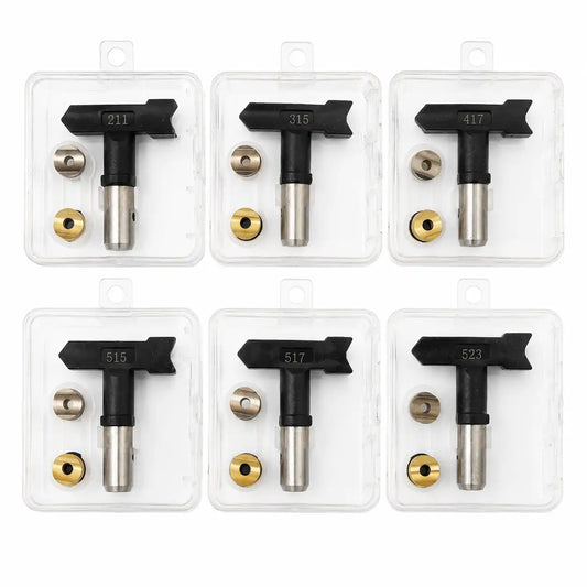 Spray Saviour Airless Spray Tip Starter Kit – 6 Tips (211–315)
