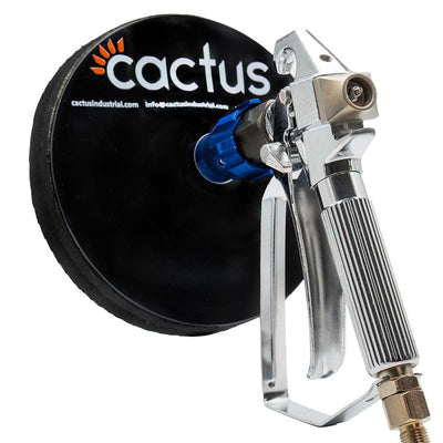 spraysaviour underwater application pad face down with gun and swivel product image