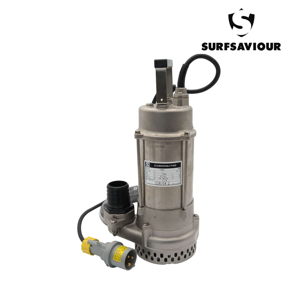SurfSaviour Subsea Submersible Pump 0.4Kw 110V