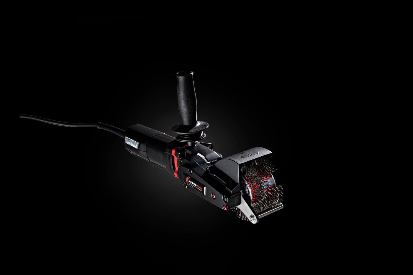 Bristle Blaster Double 900W. 46mm wide Bristle Blasting. 240V. Dual Hertz. (SE-1000-W-BMC)